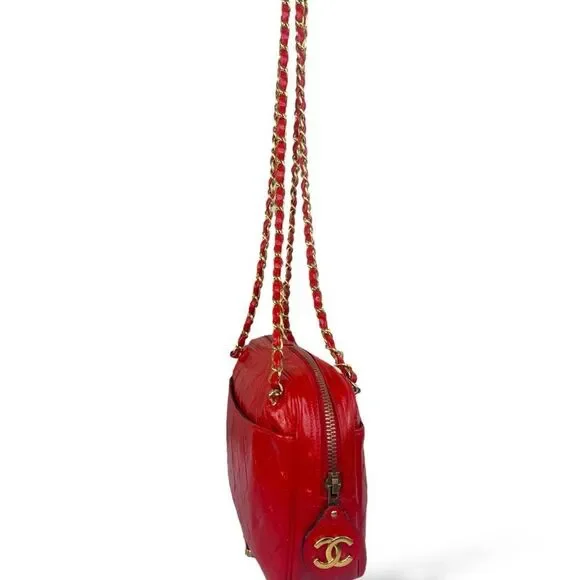 CHANEL Vintage CC Logo Shoulder Purse
